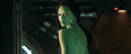 Zoe Saldana Guardians Of The Galaxy GIF - Zoe Saldana Guardians Of The Galaxy Gamora GIFs