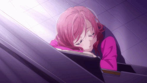 Maki Nishikino Sleeping GIF - Maki Nishikino Sleeping Asleep GIFs