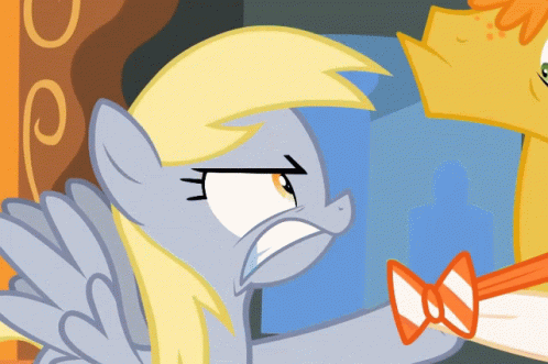 Derpy Hooves Carrot Cake GIF - Derpy Hooves Carrot Cake Angry GIFs