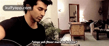 Sings Yeh Fitoor Mero To Katrina.Gif GIF - Sings Yeh Fitoor Mero To Katrina Katrina Kaif Aditya Roy-kapur GIFs