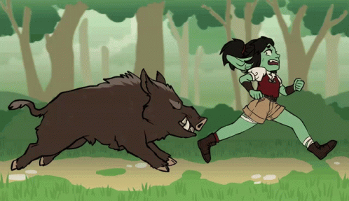 Pig Ork GIF - Pig Ork Walking GIFs