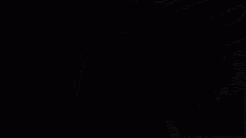 a black and white painting of a staircase with a shadow of a person on it .