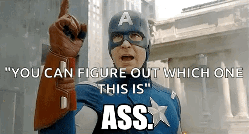 Marvel Captain America GIF - Marvel Captain America Ass GIFs