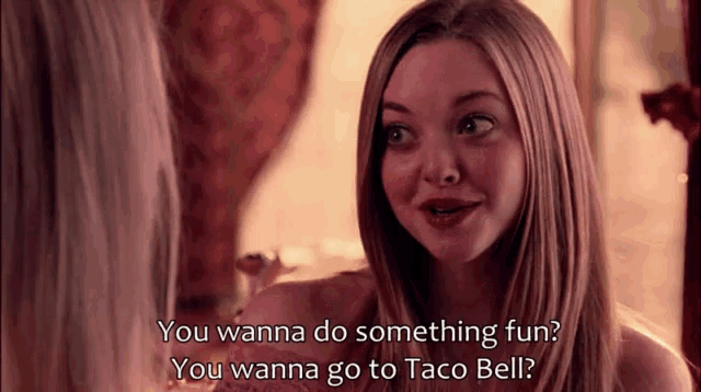 a woman says " you wanna do something fun " to another woman