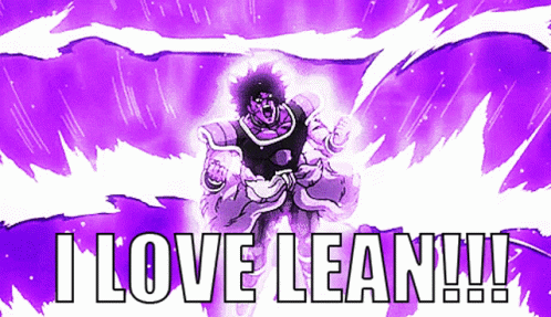 I Love Lean I Love Lean Meme GIF - I Love Lean I Love Lean Meme Broly GIFs