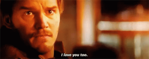 I Love You Too Star Lord GIF - I Love You Too Star Lord Peter Quill GIFs