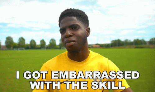 I Got Embarrassed With The Skill Abisola Balogun GIF - I Got Embarrassed With The Skill Abisola Balogun Sv2 GIFs