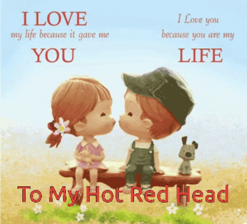 Happy Valentines I Love You GIF - Happy Valentines I Love You My Hot Red Head GIFs