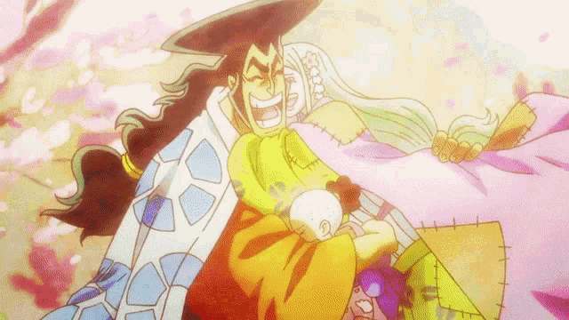 a cartoon of a man and a woman hugging each other