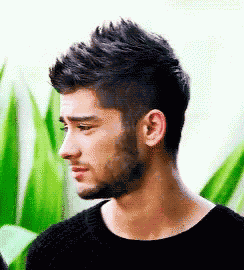 a man with a beard wearing a black shirt
