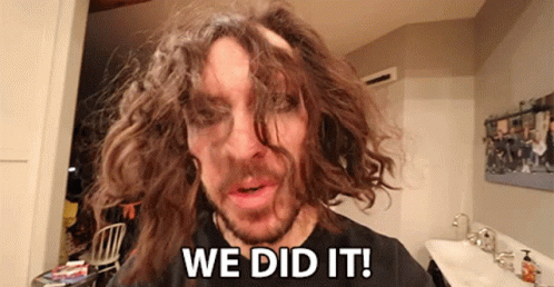 We Did It Done GIF - We Did It Done Its Over GIFs