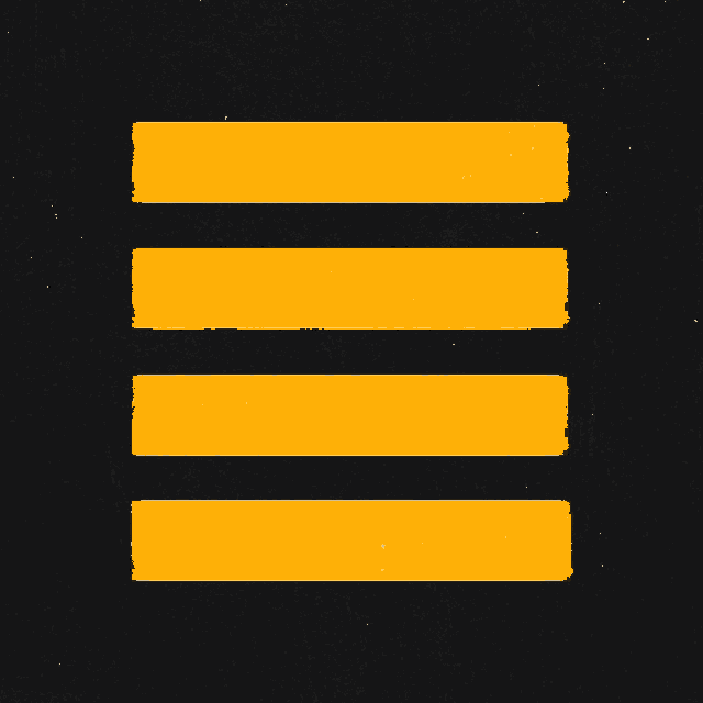 yellow stripes on a black background with a few lines missing