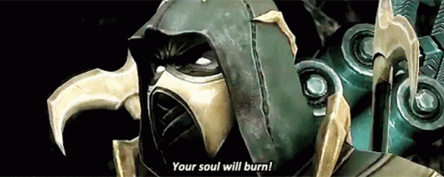 Mortal Kombat Scorpion GIF - Mortal Kombat Scorpion Your Soul Will Burn GIFs