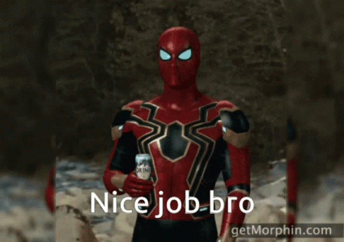 Spider Man Thumbs Up GIF - Spider Man Thumbs Up Nice Job GIFs