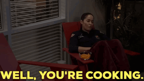 Station 19 Andy Herrera GIF - Station 19 Andy Herrera Well Youre Cooking GIFs