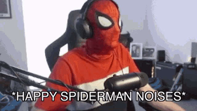 Spiderman Itswonderphil GIF - Spiderman Itswonderphil Happyspidermannoises GIFs