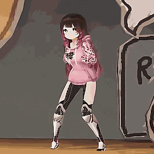 Roboco Dancing Dance Moves GIF - Roboco Dancing Dance Moves Vr Chat GIFs