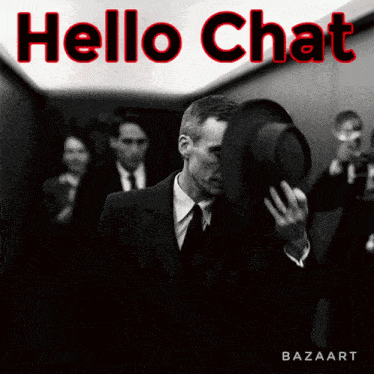 Oppenheimer Hello Chat GIF - Oppenheimer Hello Chat GIFs