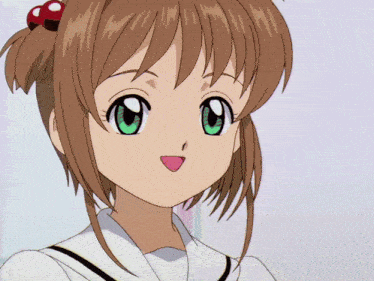 a girl with brown hair and green eyes says ah cram primos