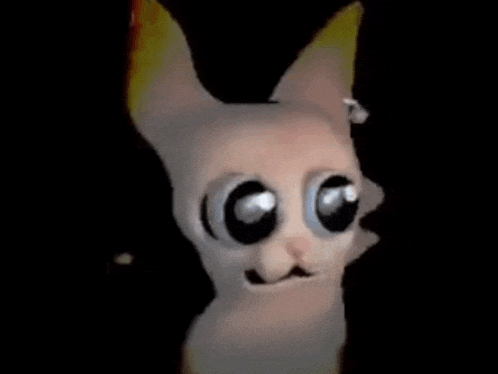 a close up of a cat 's face with a skull on it 's head .