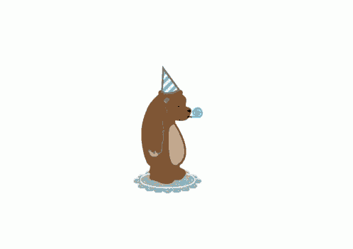 Birthday Bear Happy Birthday GIF
