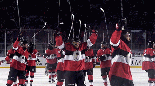 Ottawa Senators Senators GIF - Ottawa Senators Senators Nhl100classic GIFs