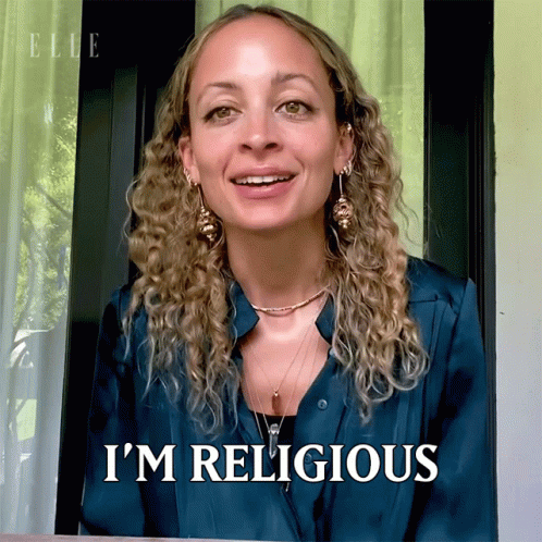 Im Religious Nicole Richie GIF - Im Religious Nicole Richie Elle GIFs