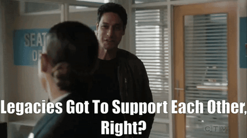Station 19 Theo Ruiz GIF - Station 19 Theo Ruiz Legacies Got To Support Each Other Right GIFs