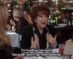 First Wives Club Roller Blading GIF - First Wives Club Roller Blading GIFs