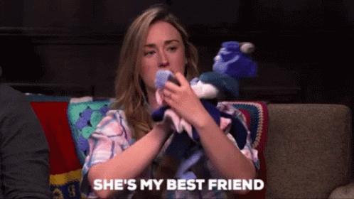 Shes My Best Friend Ashley Johnson GIF - Shes My Best Friend Ashley Johnson Talks Machina GIFs