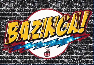Bazinga Pow GIF