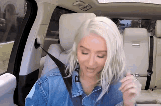 Xtina Christina Aguilera GIF - Xtina Christina Aguilera Carpool Karaoke GIFs