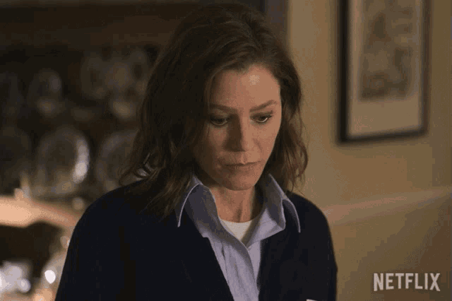 a woman says i like you in a netflix advertisement