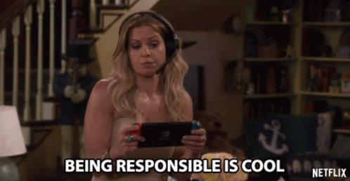 Being Responsible Is Cool Candace Cameron Bure GIF