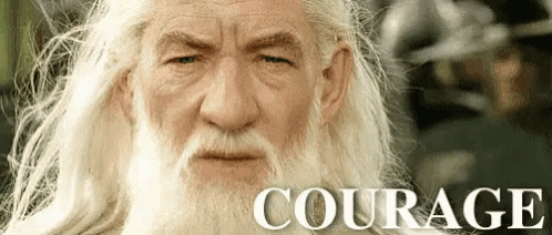 an older man with a beard and long white hair is looking at the camera .
