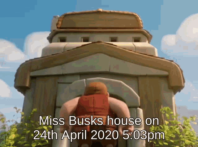 Miss Busk House Explode GIF - Miss Busk House Explode Explosion GIFs