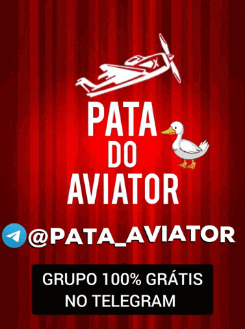 a poster that says pata do aviator with a plane and a duck