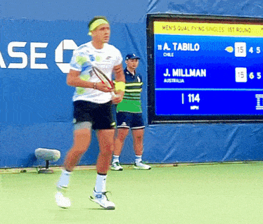 Alejandro Tabilo Tennis GIF - Alejandro Tabilo Tennis Chile GIFs