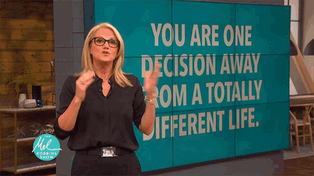 You Are One Decision Away From A Totally Different Life Move Forward GIF - You Are One Decision Away From A Totally Different Life Move Forward One Decision Away GIFs