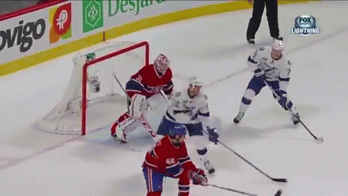 Richard Panik Sweet Power Play Goal ( Canadiens 3 - 2 Lightning ) GIF - Hockey Nhl Montreal GIFs