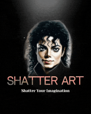 a black background with the word art written on it