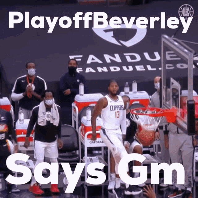 Playoff Beverley Clippers GIF - Playoff Beverley Bev Beverley GIFs