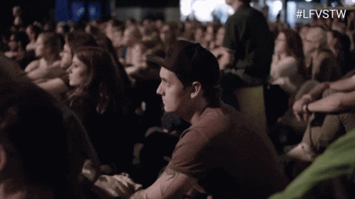 Paying Attention GIF - Paying Attention Crowd GIFs