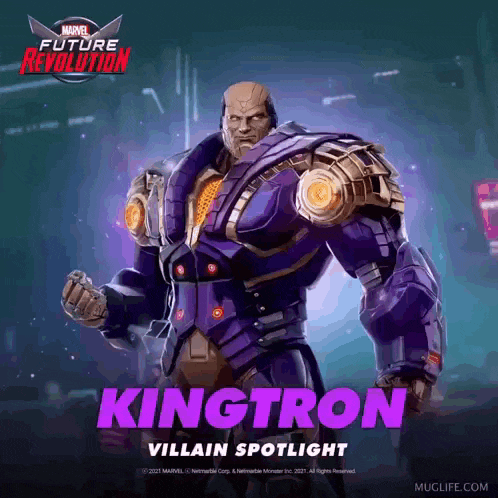 Marvel Future Revolution Kingtron GIF