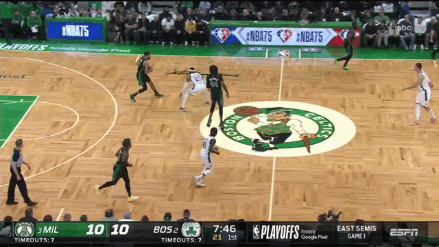 Milwaukee Bucks Boston Celtics GIF - Milwaukee Bucks Boston Celtics GIFs