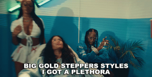 Big Bold Steppers Styles GIF - Big Bold Steppers Styles I Got A Plethora GIFs