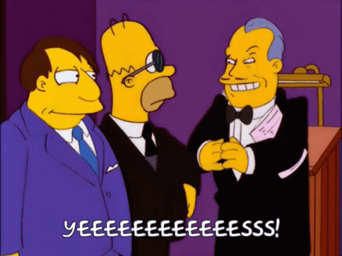 The Simpsons The Yes Guy GIF - The Simpsons The Yes Guy Yes GIFs