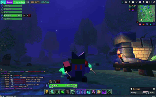 a screenshot of a video game shows a cat surrounded by green glowing lines