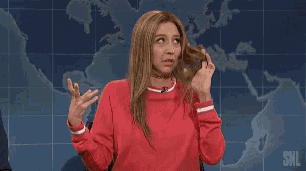 Smell Hair Saturday Night Live GIF - Smell Hair Saturday Night Live Snl GIFs