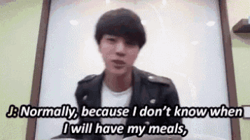 Jin Bts GIF